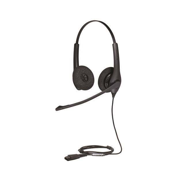 jabra biz 1500 duo qd headset view